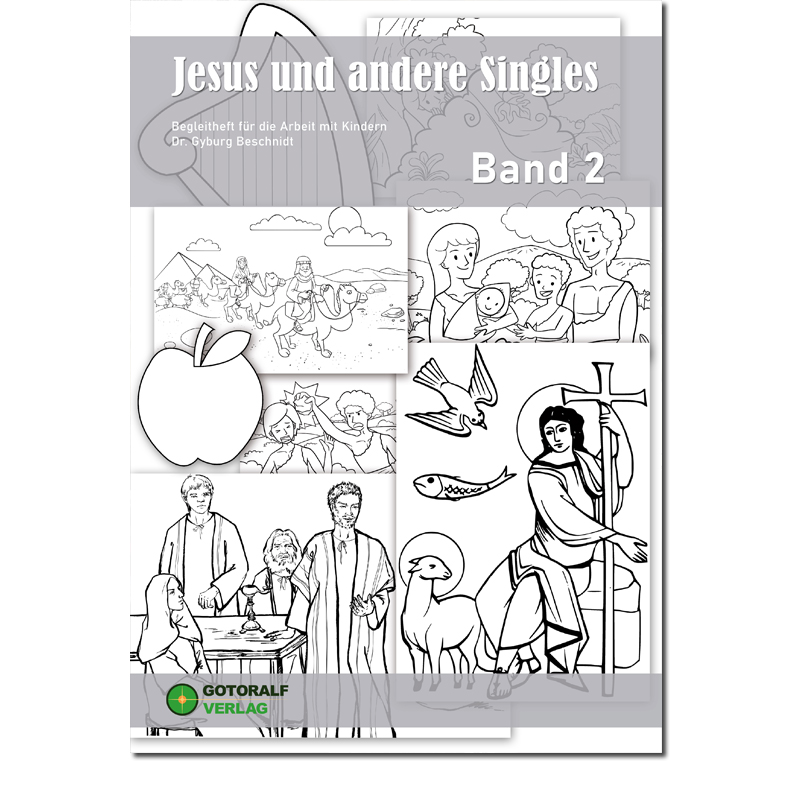 Cover - Jesus und andere Singles (Band 2), Begleitmaterial für die Arbeit mit Kindern